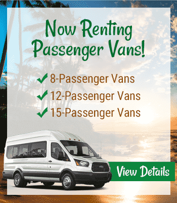 Passenger Van Rentals in Maui
